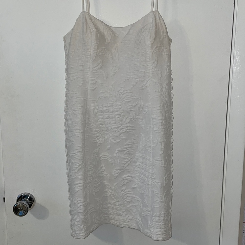 white Lilly Pulitzer dress